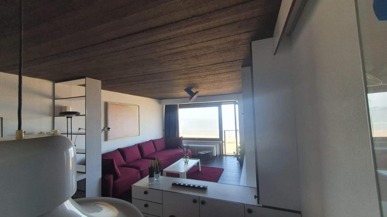 Modern Appartement Met Frontaal Zeezicht En Prive Parking Knokke-Heist Dış mekan fotoğraf