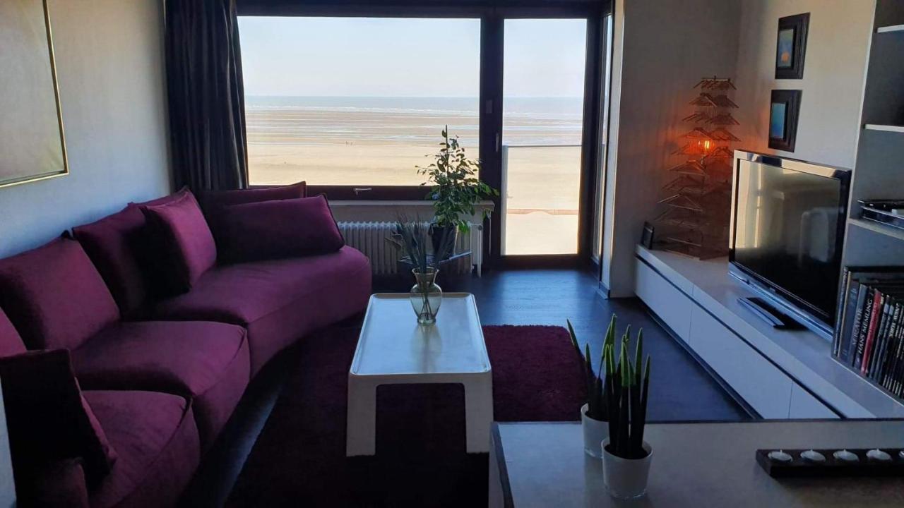 Modern Appartement Met Frontaal Zeezicht En Prive Parking Knokke-Heist Dış mekan fotoğraf